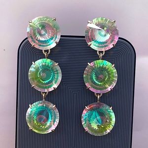 Kendra Scott Iridescent Jolie Statement Earrings